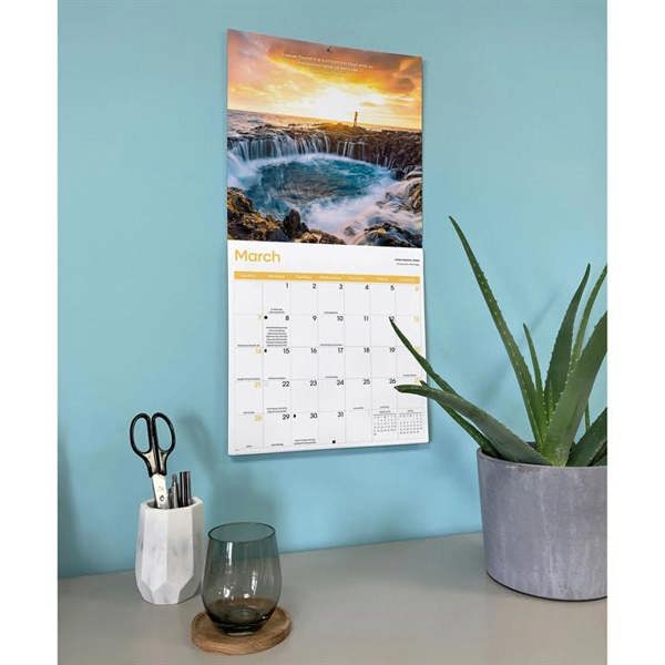 Solitude Calendar 2027, Wall Calendars, Month To View, Lifestyle, Gift