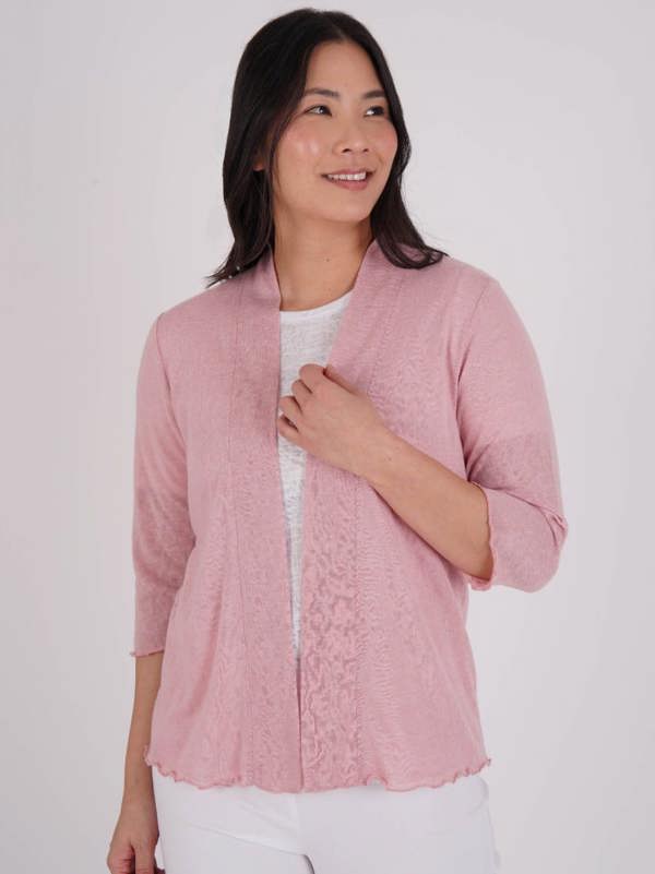 PennyPlain Cardi 3qs -  Dusk