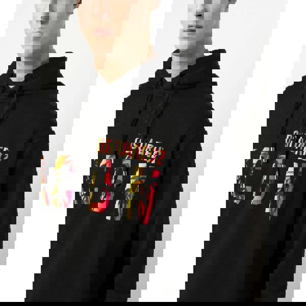 Dsquared Icon Tropical logo printed Hoodie   in  Multicoloured