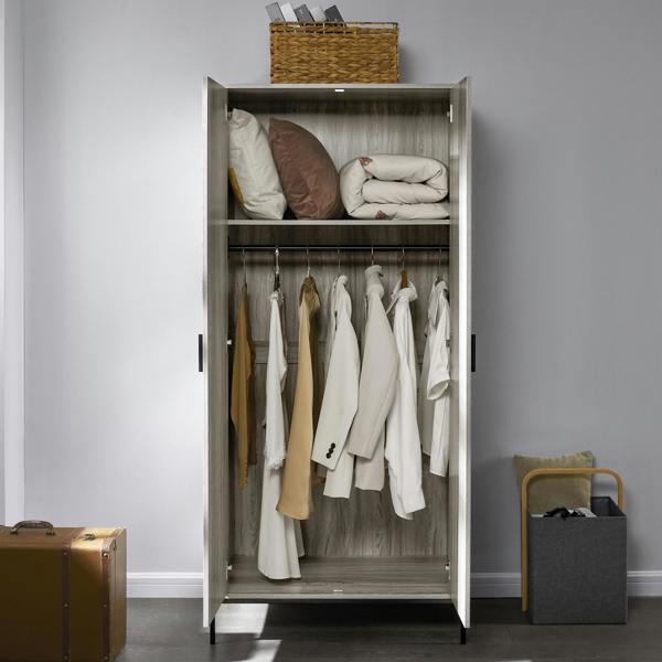 Vida Designs Brooklyn 2 Door Wardrobe