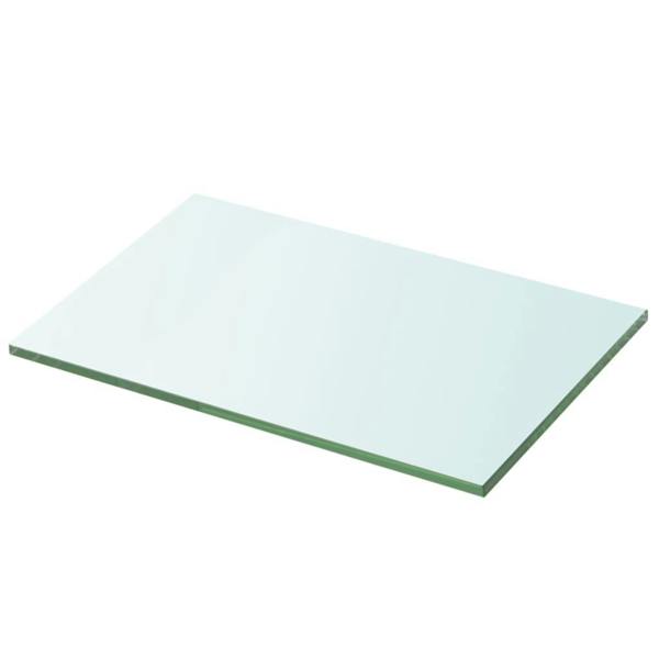 Berkfield Shelf Panel Glass Clear 20x30 cm
