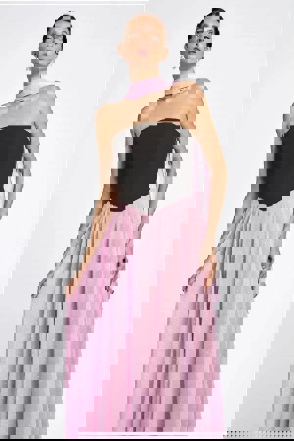 Glitter Chiffon Scarf AC02