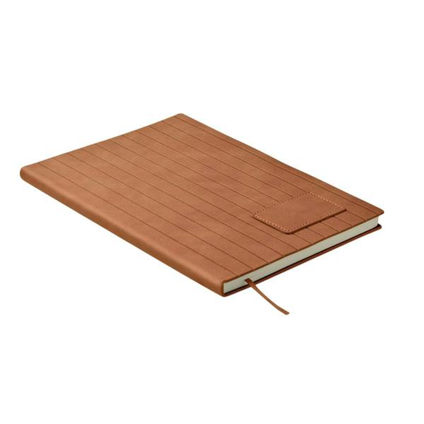MidOcean Tintray Smokey PU A5 Notebook - Brown - 