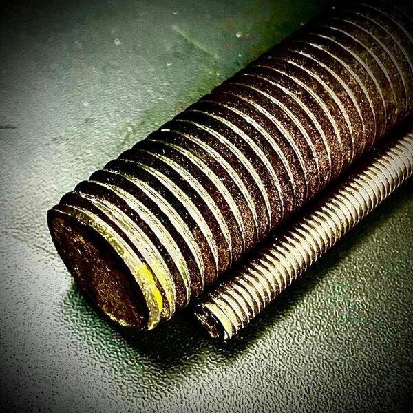 Fixaball Threaded Bar Rod Stud Metric Self Colour High Tensile 8.8 500mm