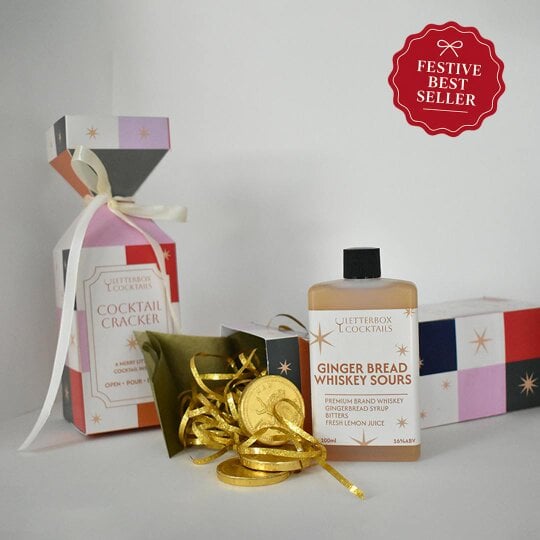 Letterbox Cocktails Christmas Cocktail Crackers - Premium Festive Drinks Delivered to Your Door