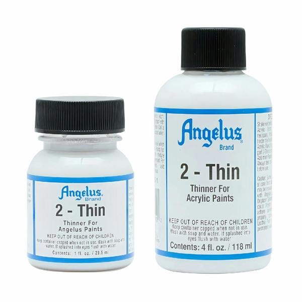 Angelus 2-Thin Paint Thinner Airbrush Additive for Reducing Viscosity