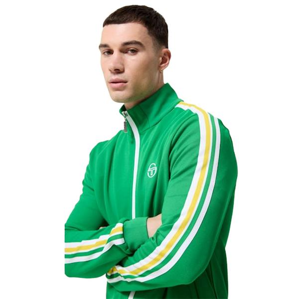 Sergio Tacchini Franco Track Top Jacket Fern Green/White
