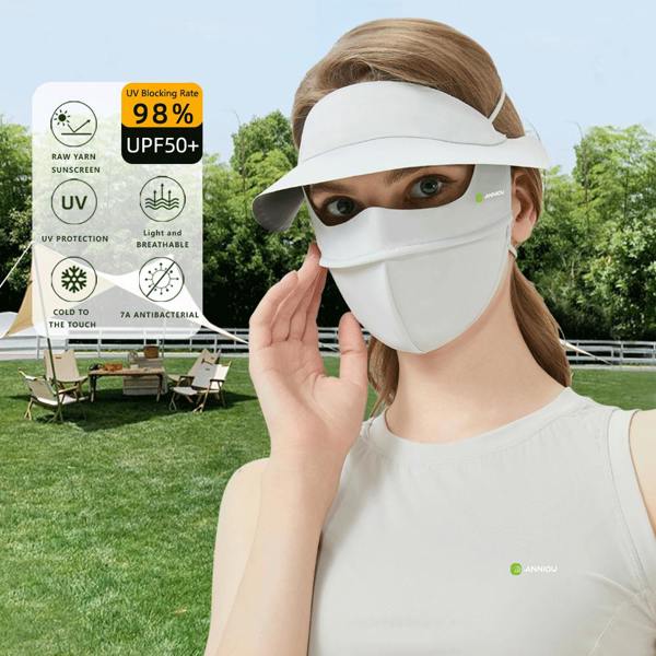 Anniou Vinyl Brim Sun Shield Mask