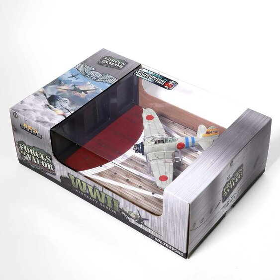 MCSlots Mitsubishi A6M2 ZERO-SEN/ZEKE BII-140 Pearl Harbour 1941 1:72 F of Valor 812030B