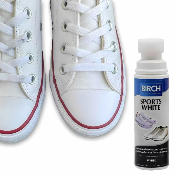 BIRCH Sportswhite Shoe Whitener - For Athletic Sneaker Midsoles 75ml