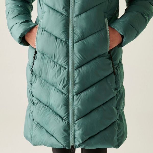 Regatta Womens Anita Padded Jacket - Green Haze