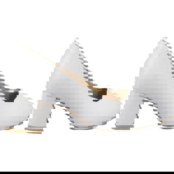 Hush Puppies Alicia Court Women's Shoes in Ivory