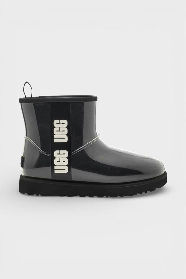 Ugg Womens Classic Clear Mini Boot Black