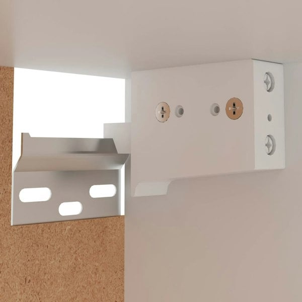 Berkfield Hanging Cabinet Concrete Grey 39.5x31x60 cm Engineered Wood