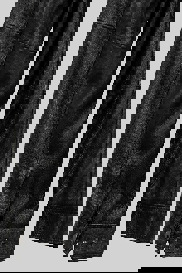 Classic Mens Black Premium Leather Jacket