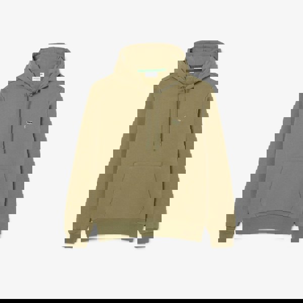 Lacoste Mens Organic Cotton Hoodie - Green