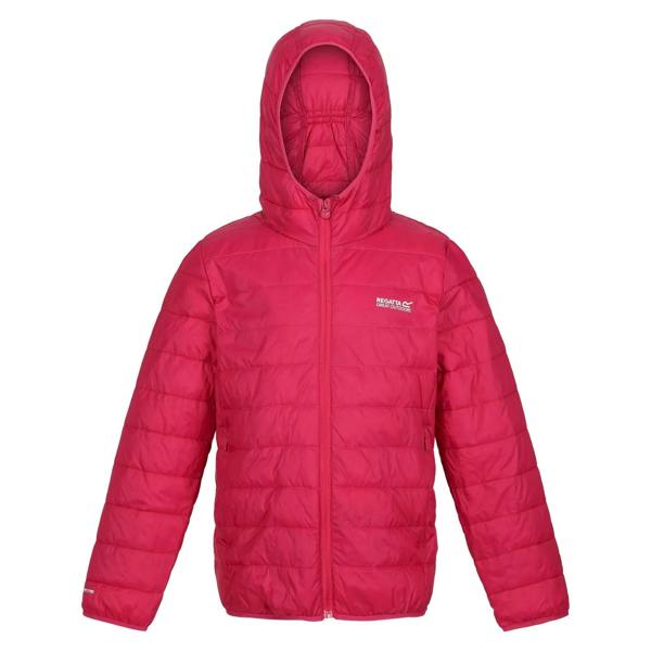 Regatta Childrens/Kids Hillpack Hooded Jacket - Berry Pink - 