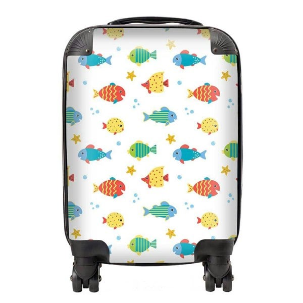 Warren Reed Swimming Fish Suitcase