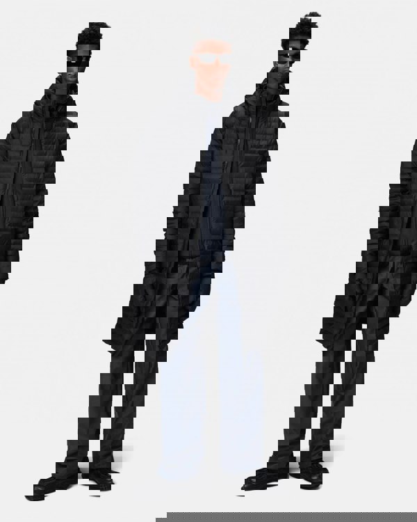 Rains Lohja Longer Puffer Jacket - 01 Black