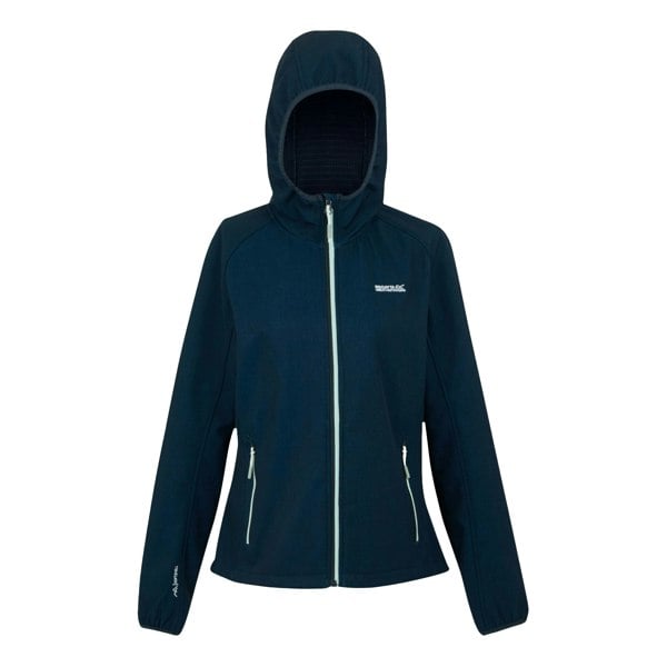 Regatta Womens/Ladies Soft Shell Jacket - Navy/Icy Morn Marl