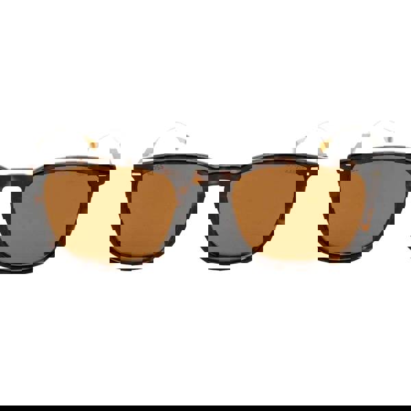 Hugo Boss Mens Rectangular Sunglasses - Havana Brown - 