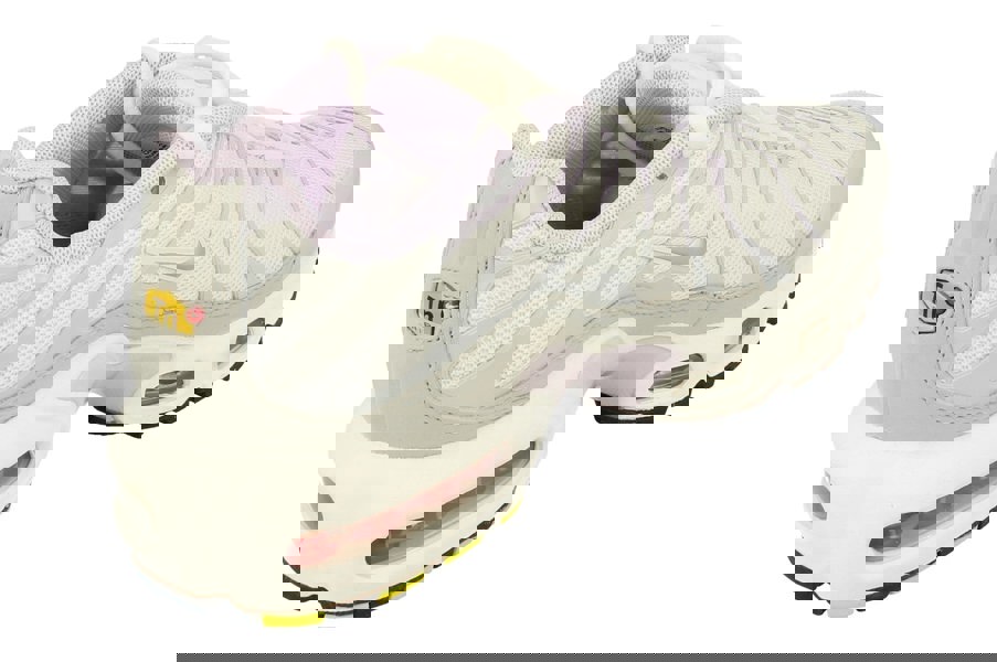 Nike Air Max Plus GS Cd0609  108 - White Metallic Silver 108 - Photo 2