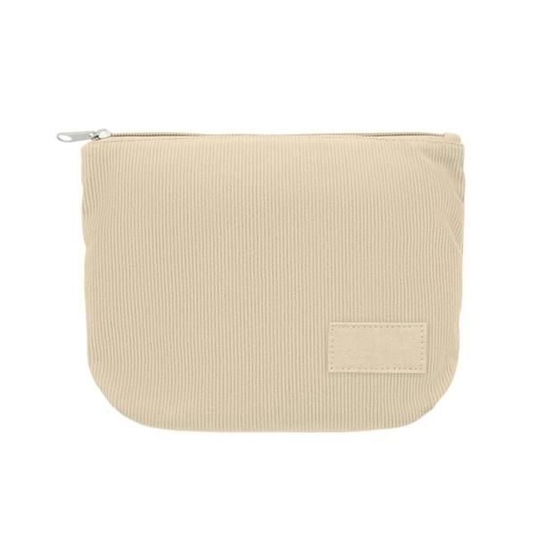 MidOcean Cordy T Corduroy Cosmetic Bag - Beige - 