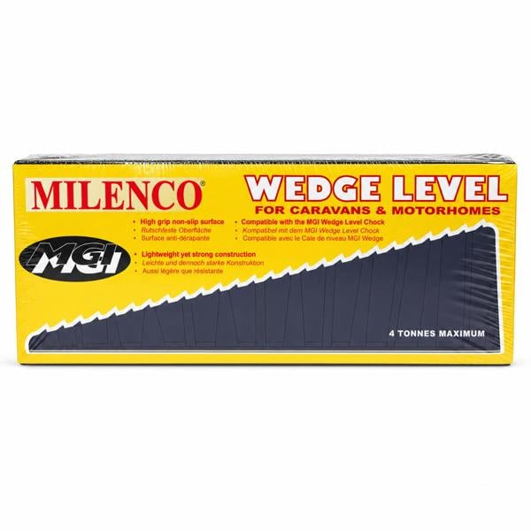 Milenco Caravan Motorhome Levelling Ramps Milenco MGI Wedge Levellers Pair 5227