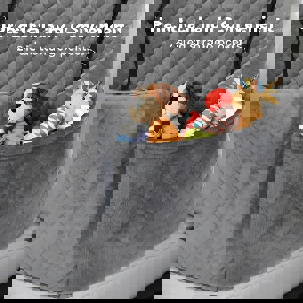 Skylos Dog Booster Car Seat Travel Carrier Bed Bag Basket for Medium Large Pets