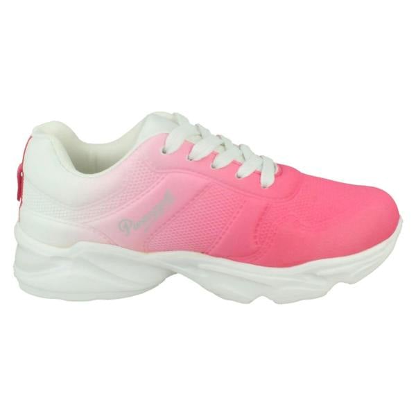 Pineapple Girls Pineapple Casual Comfy Lace Up Trainers H2656