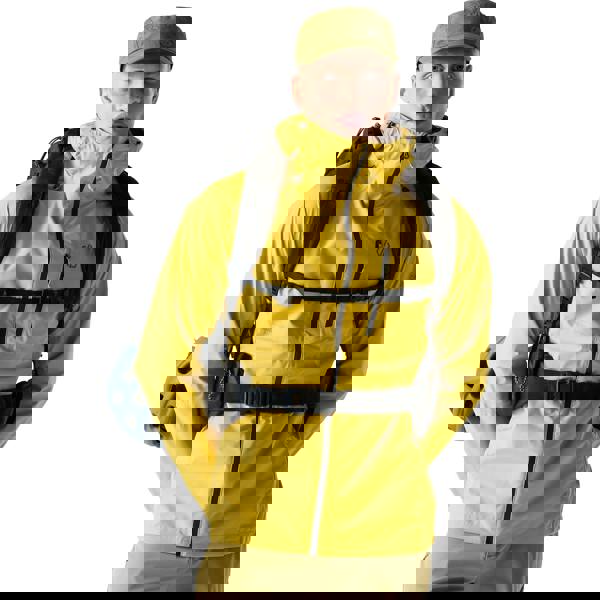 Dare 2B Mens Breathe Out Waterproof Jacket - Oil Yellow - 