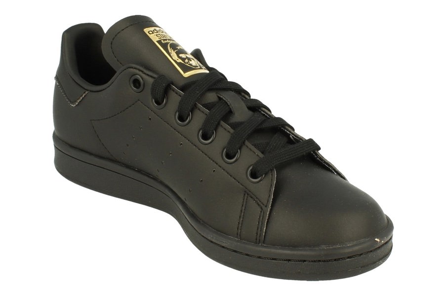 Adidas Originals Stan Smith Mens Trainers Sneakers  GZ7793 - Black Black Gold Gz7793 - Photo 3