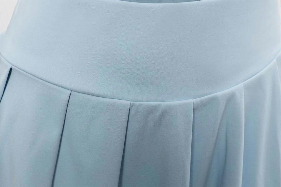 Anniou UPF 50+ Colorblock Polo Pickleball Skirt Set