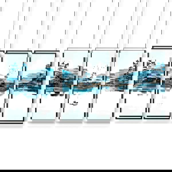 Wall art in sets of 3 for living room decor