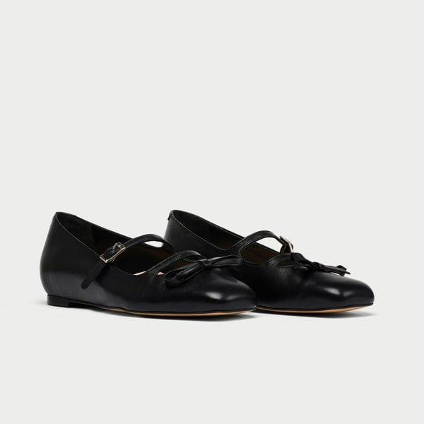 Calla Alexa Shoes - Black Leather