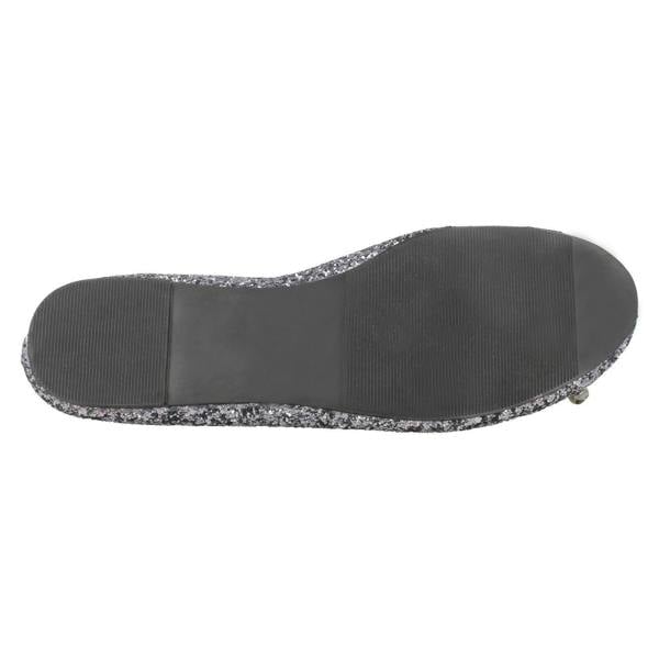 Spot On Ladies Spot On Glitter Ballerinas
