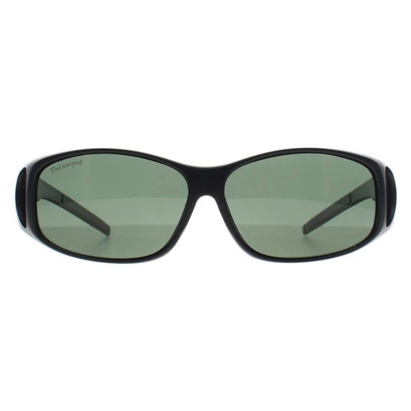 Montana Fit Over Glasses Sunglasses MFO1 B Matte Black G15 Polarized