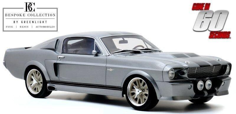 Greenlight Gone In 60 Seconds 1967 Ford Mustang Eleanor 1:12 Scale Bespoke Collection Greenlight 12102