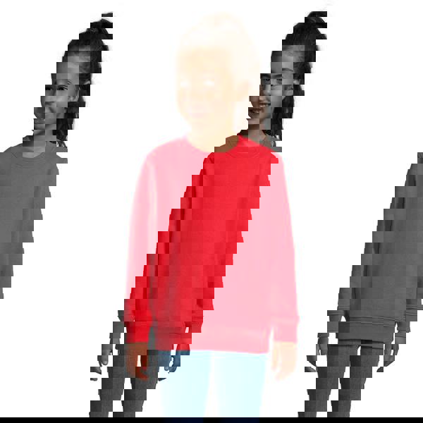 SOLS Kids Columbia Sweatshirt - Bright Red