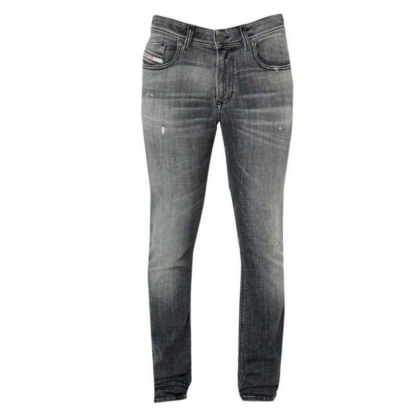 Diesel Mens Sleenker Skinny Jeans - Grey - 