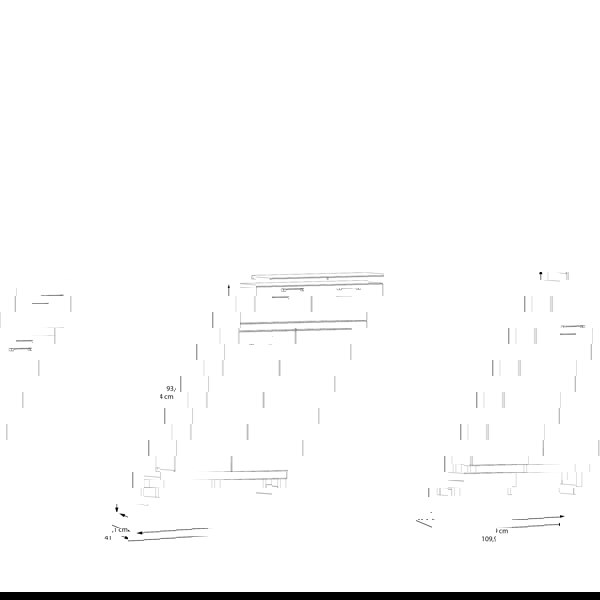 Furniture To Go Sali 2 Door  2 Drawer Chest in Sage Green