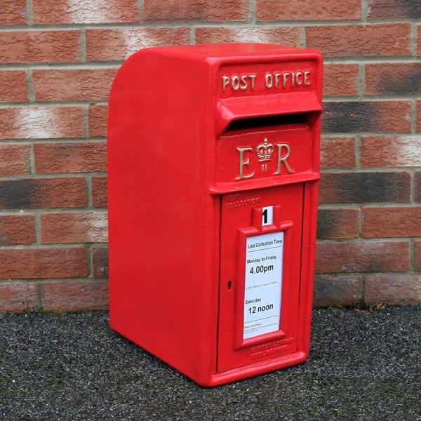 Monstershop Red Royal Mail Post Box with Stand