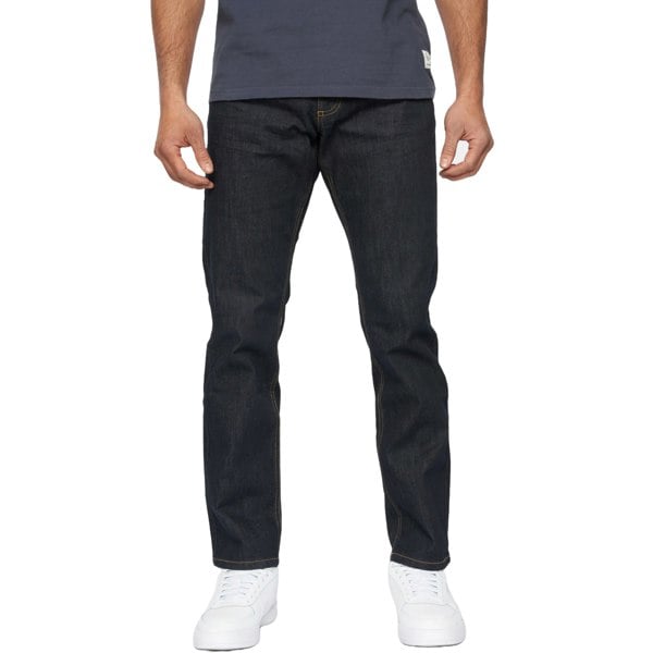 Duck and Cover Mens Hydras Straight Leg Jeans - Raw Wash