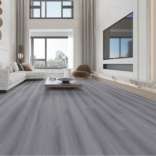PVC Wooden Self-adhesive Laminate Flooring Planks for Home Decor Living and Home