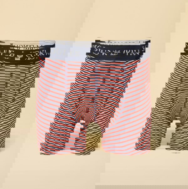 Joules Joules CROWN JOULES Mens Boxer Shorts Red/Blue