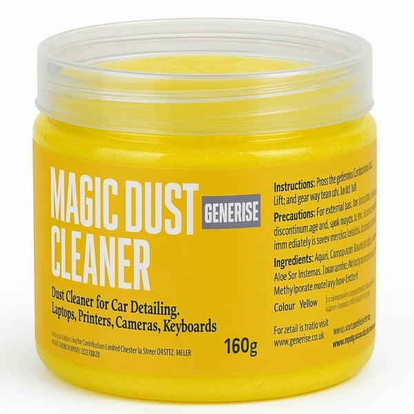 Generise Magic Dust Removing Gel Tub 160g - Yellow