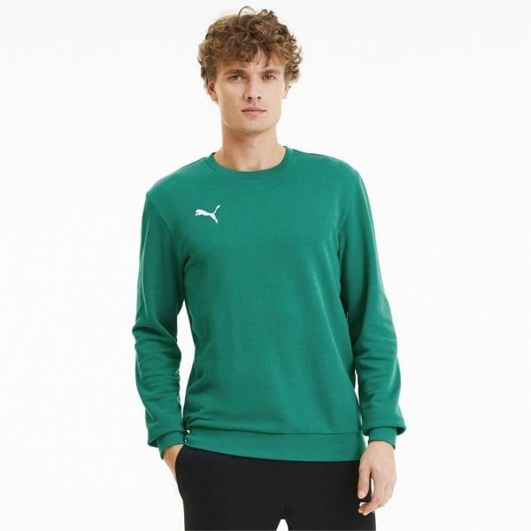 Puma Mens Crew Neck Regular Sweatshirt - Pepper Green - 
