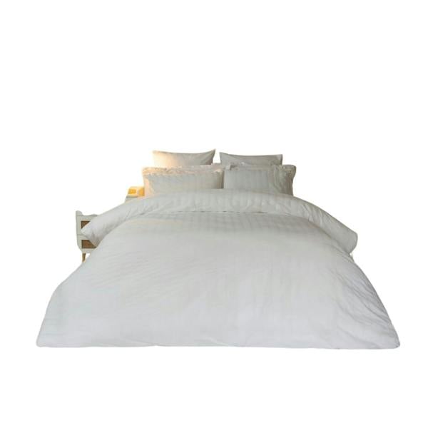 Belledorm Samara King Duvet Set - White - 