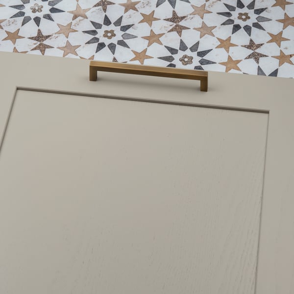 Handle & Home Antique Brass Square Handles