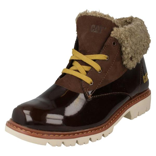 Caterpillar Ladies Caterpillar Ankle Boots Hub Fur